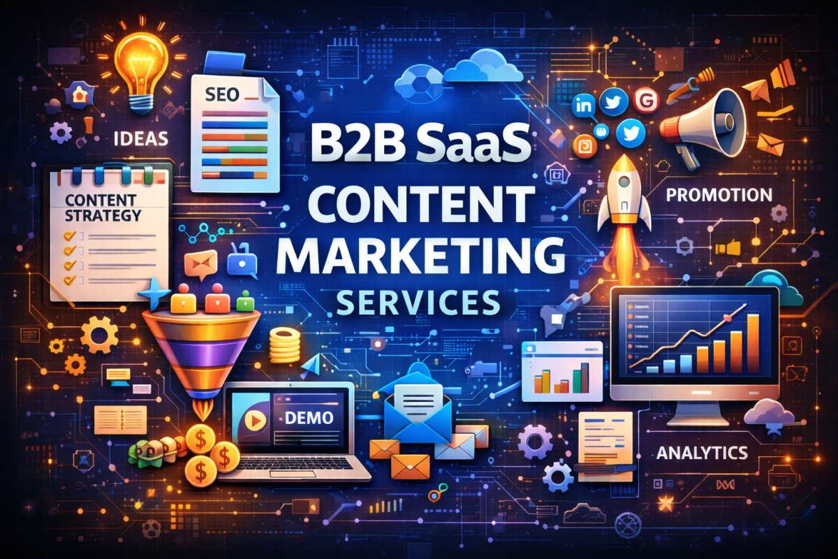b2b saas content marketing services